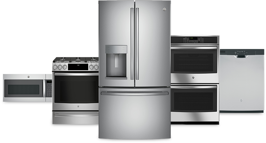 Modern Kitchen Appliances Set PNG Image