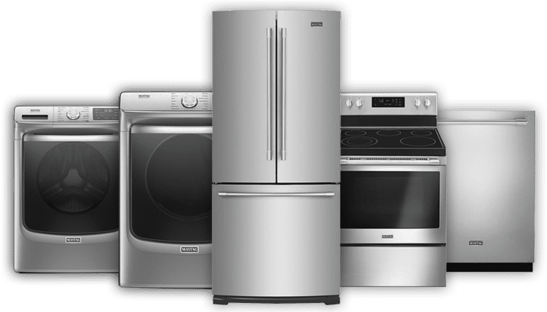 Modern Kitchen Appliances Set PNG Image