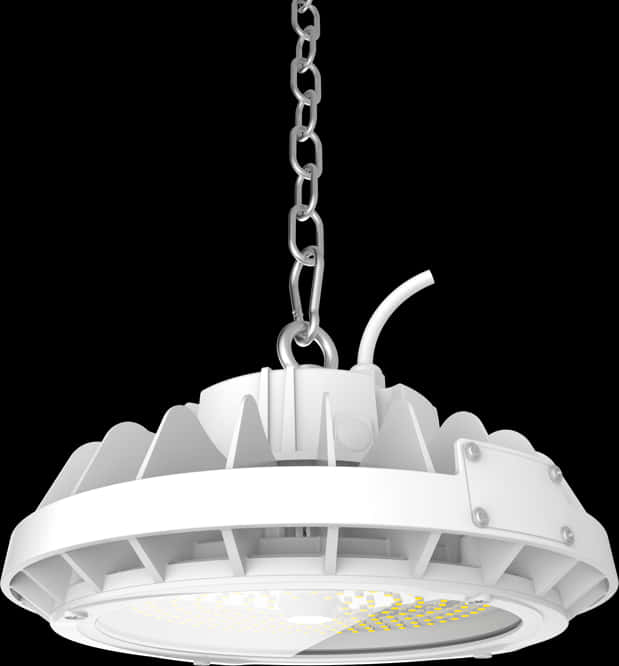 Modern L E D Chandelier Design PNG Image