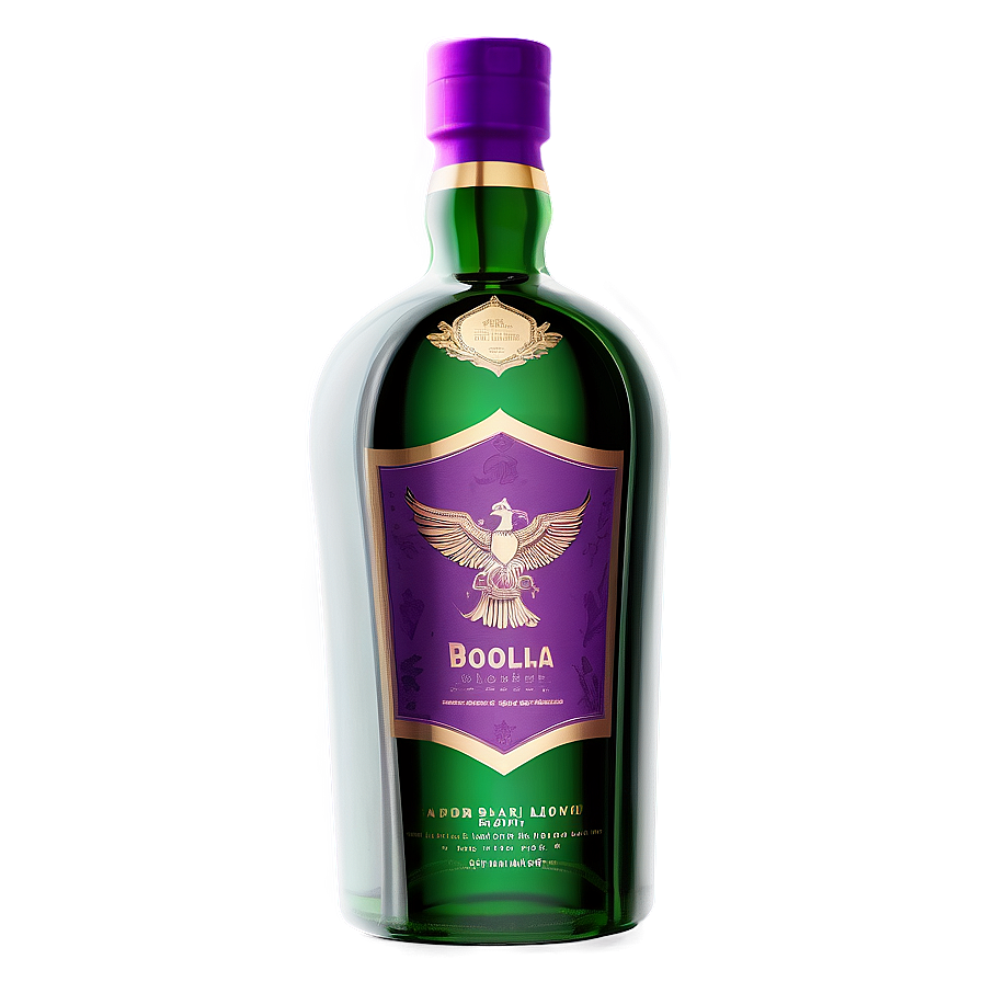 Modern Liquor Bottle Design Png Tuf PNG Image