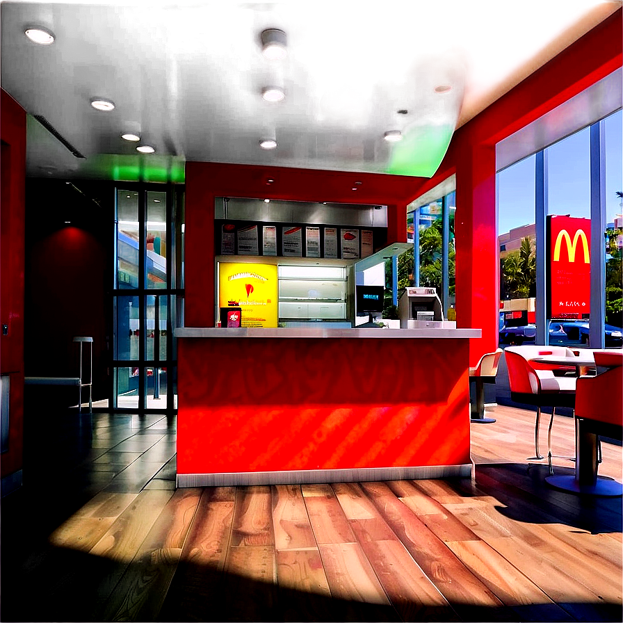 Modern Mcdonald's Interior Png Fjl75 PNG Image