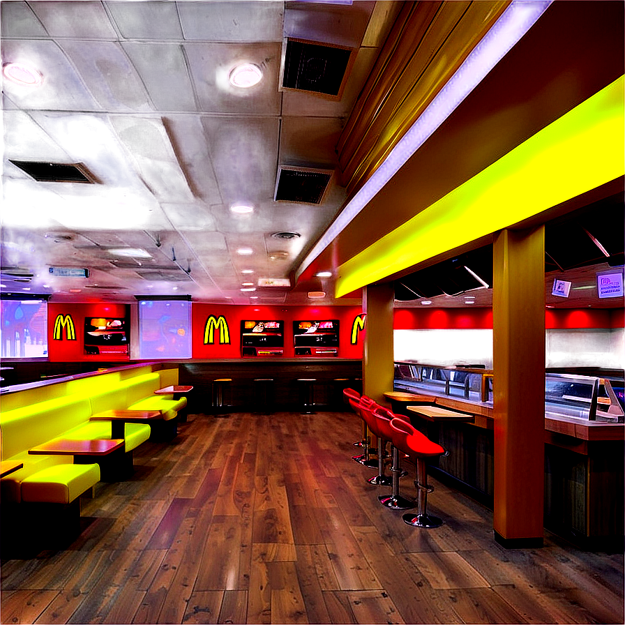 Modern Mcdonald's Interior Png Xdt PNG Image