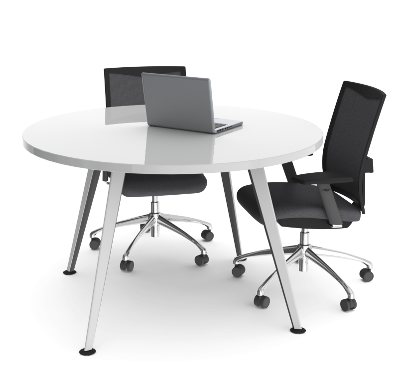 Modern Meeting Space Setup PNG Image