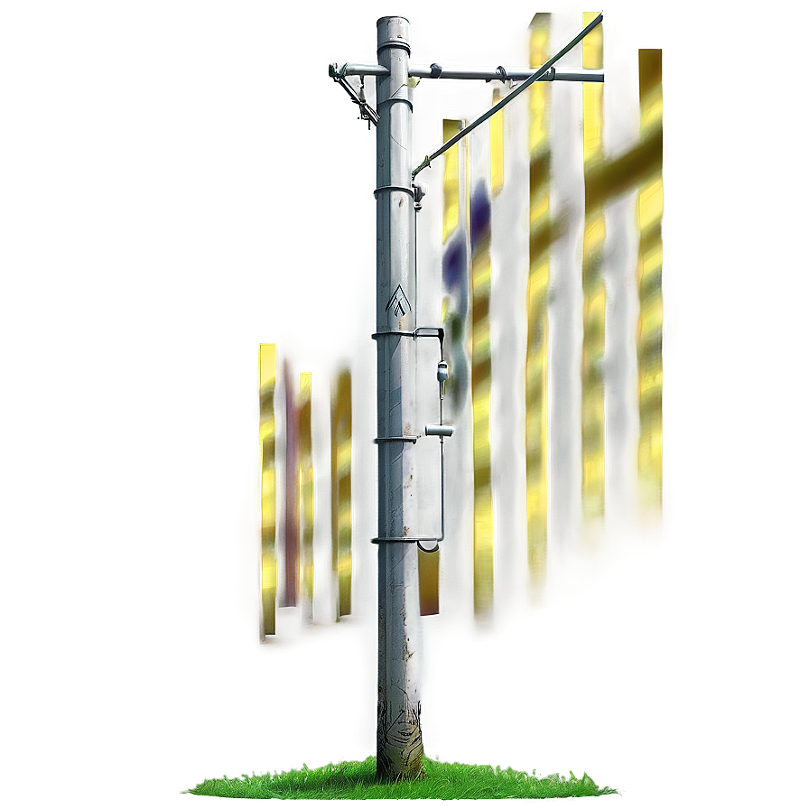 Modern Metal Utility Pole Png Wgi10 PNG Image