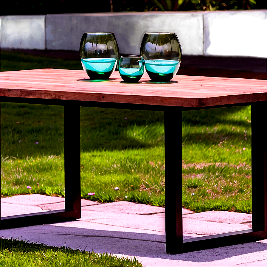 Modern Outdoor Table Png Lwu PNG Image