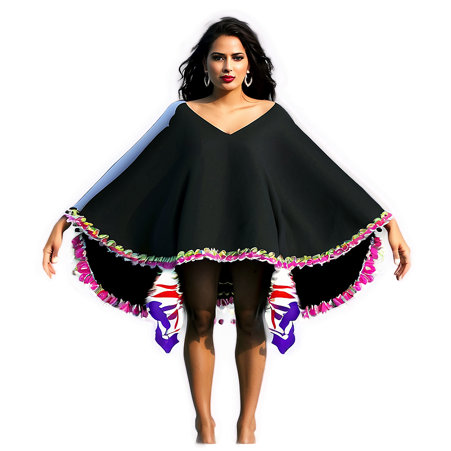 Modern Poncho Style Png 06272024 PNG Image