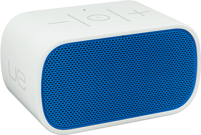 Modern Portable Bluetooth Speaker Blue PNG Image