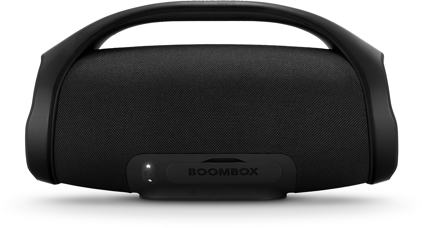 Modern Portable Boombox Speaker PNG Image