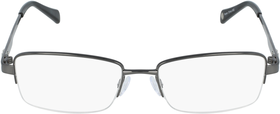 Modern Rectangular Eyeglasses PNG Image