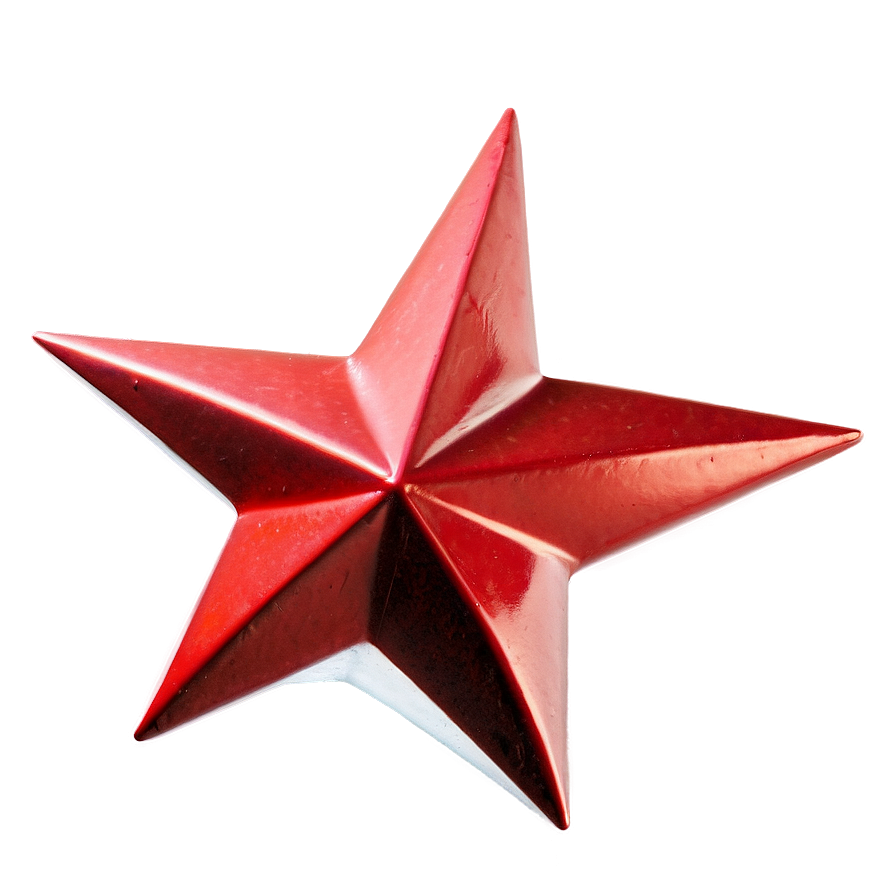 Modern Red Star Png 05232024 PNG Image