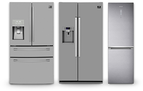 Modern Refrigerator Models PNG Image