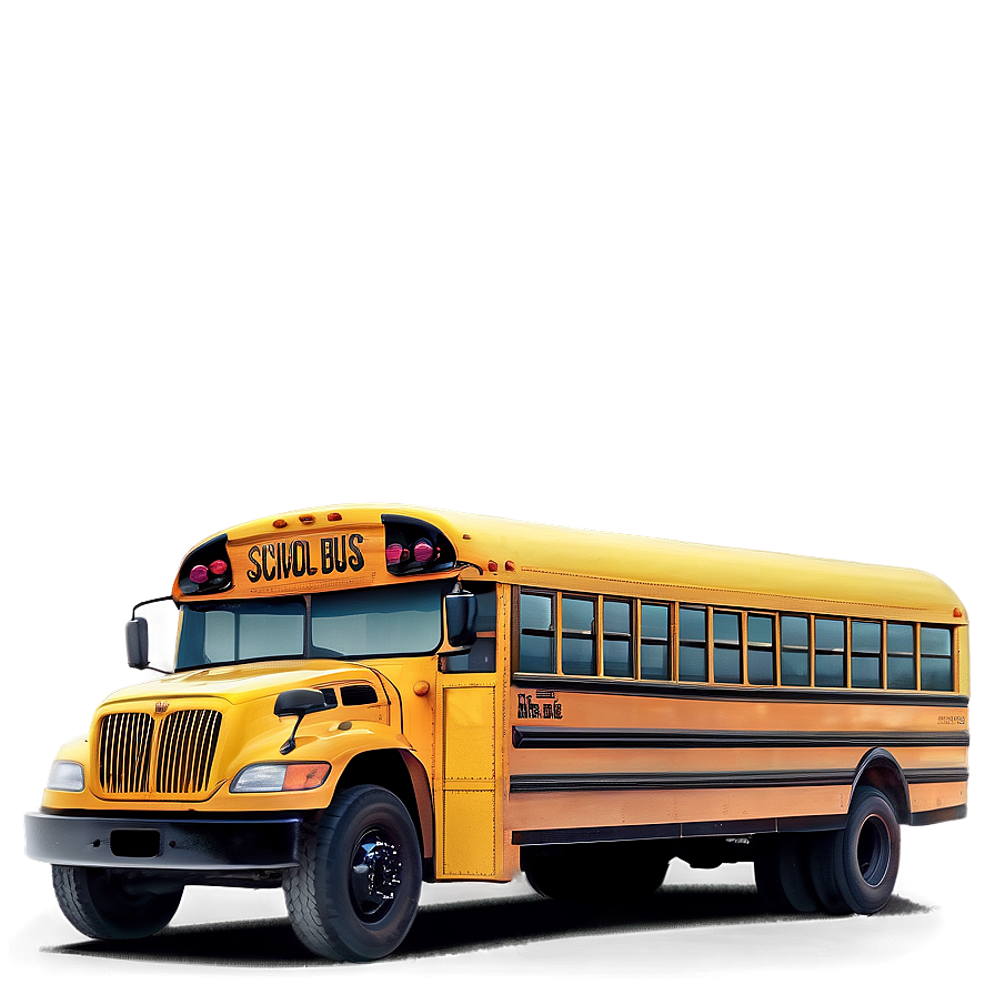 Modern School Bus Design Png Epl20 PNG Image