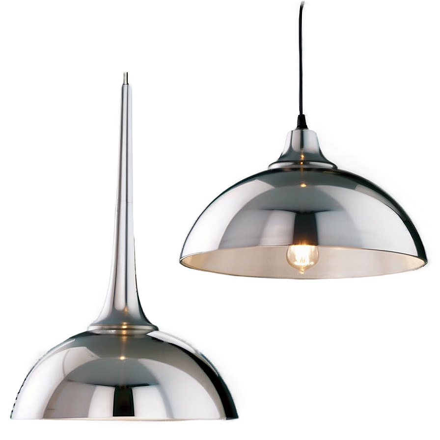 Modern Silver Lamp Png 06112024 PNG Image