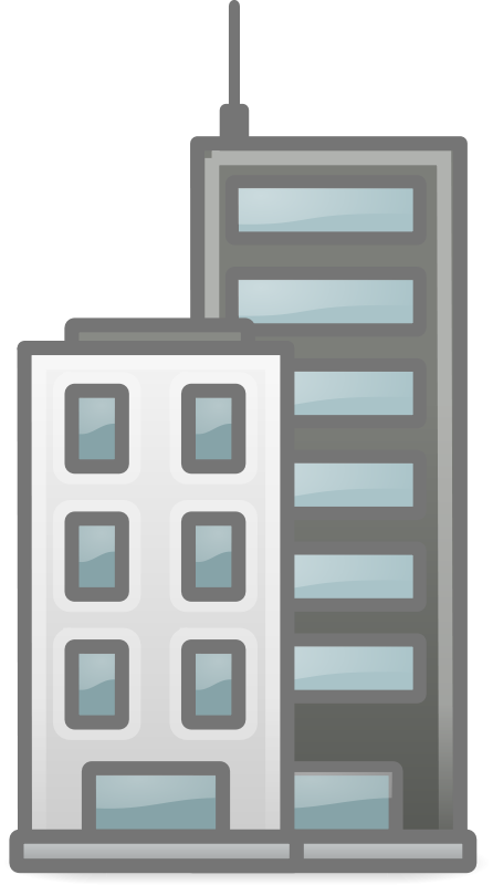 Modern Skyscraper Vector Illustration PNG Image