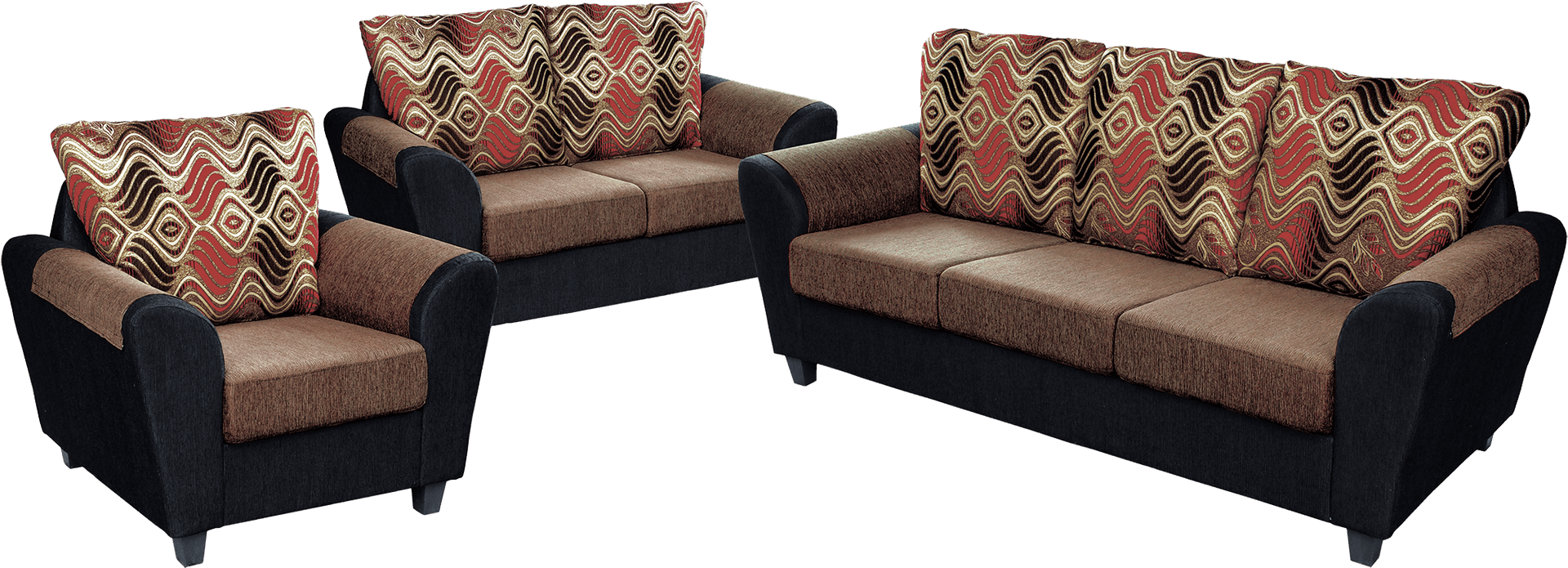 Modern Sofa Set Design PNG Image