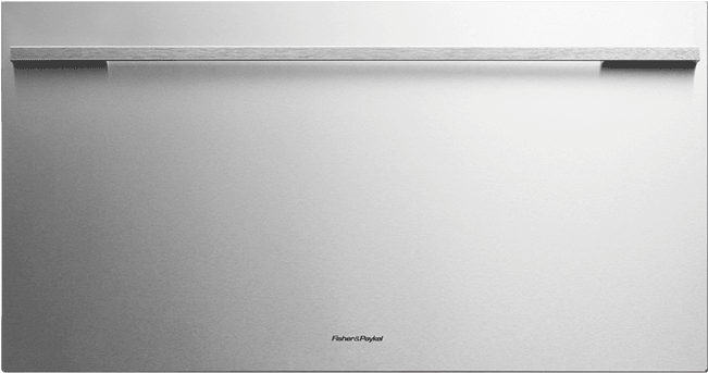 Modern Stainless Steel Refrigerator Front View PNG Image