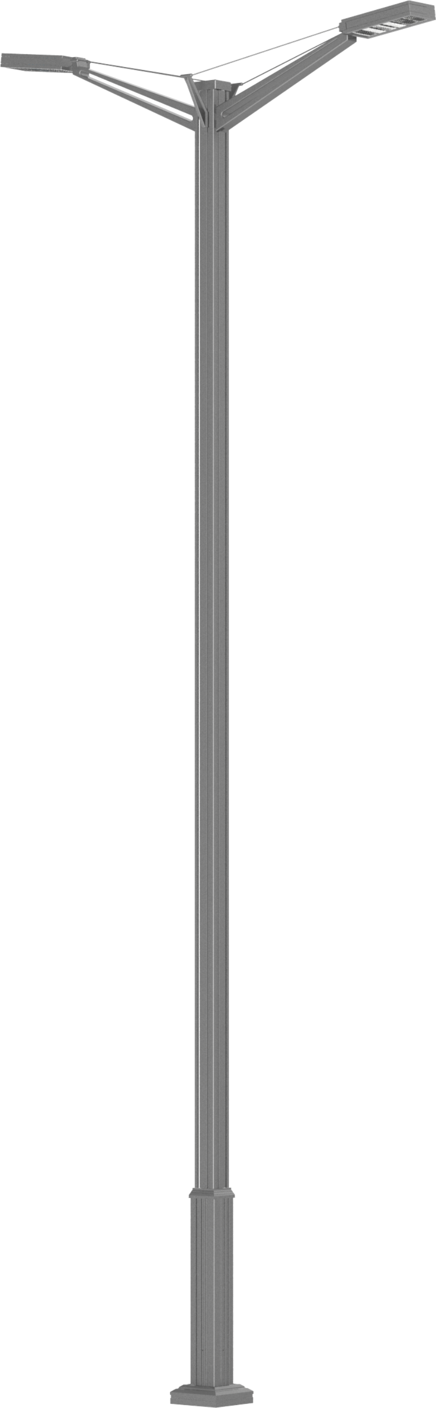 Modern Street Lamp Design PNG Image