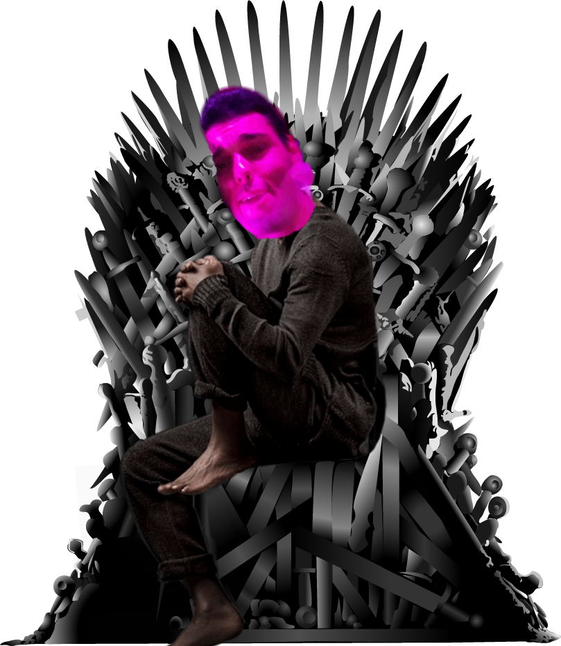 Modern Throne Sitter PNG Image