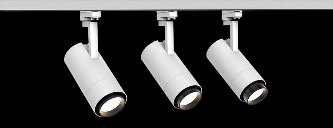 Modern Track Lighting Fixtures PNG Image