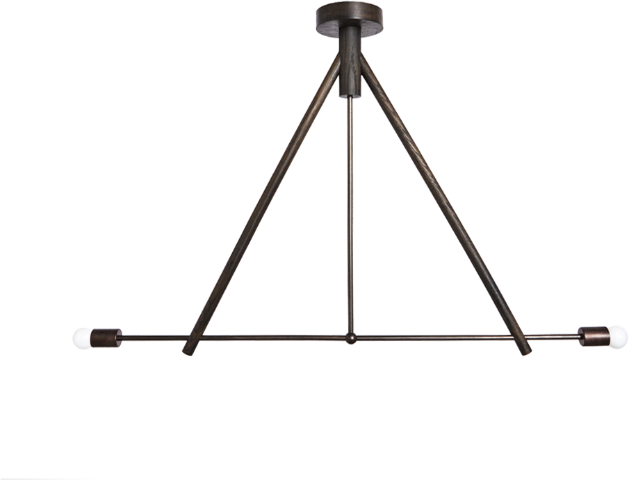 Modern Tripod Pendant Light PNG Image