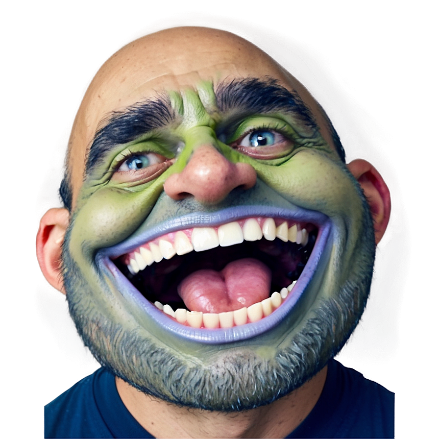 Modern Trollface Art Png Omg98 PNG Image