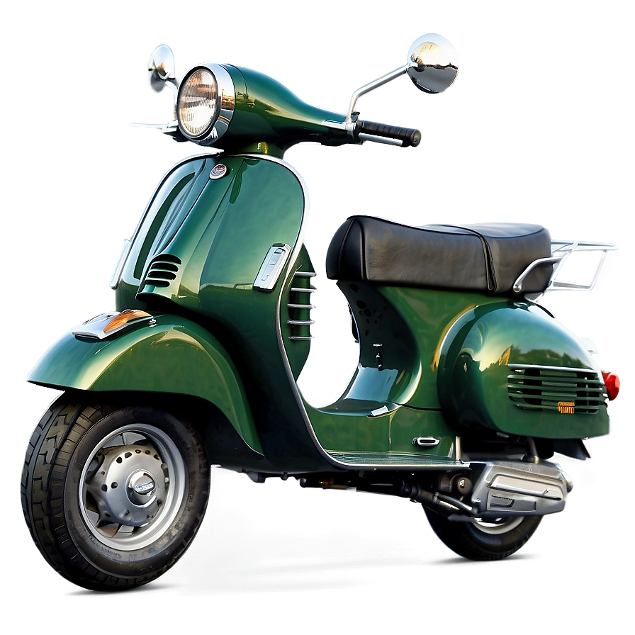 Modern Vespa Motorcycle Png 15 PNG Image