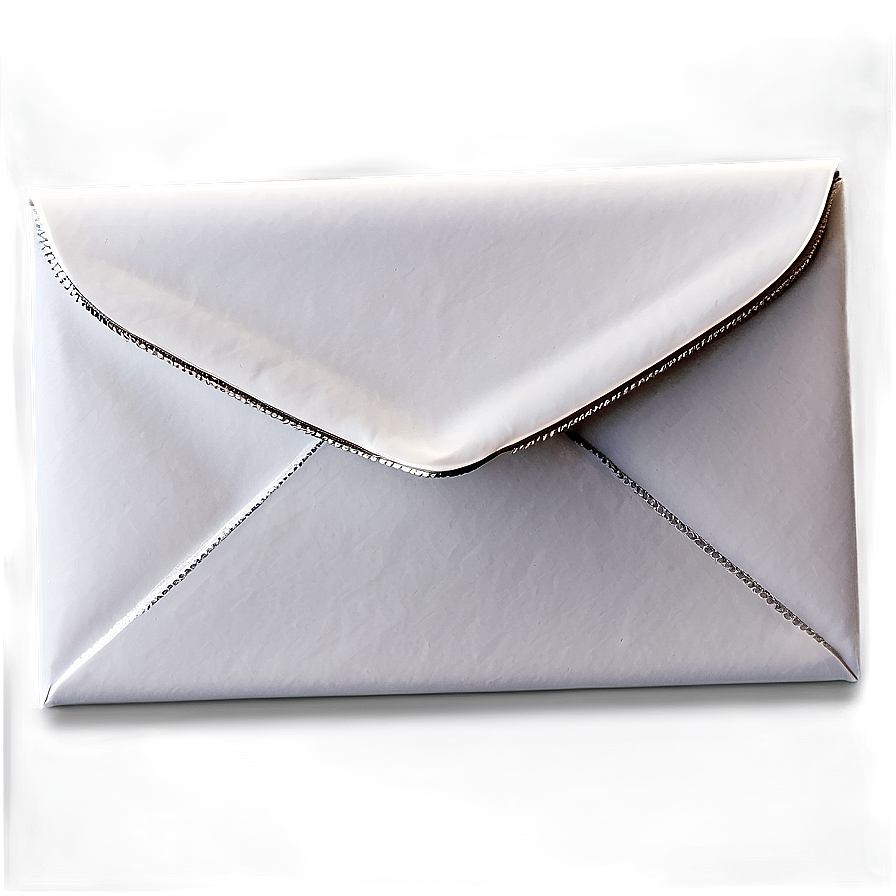 Modern White Envelope Png Qdo PNG Image