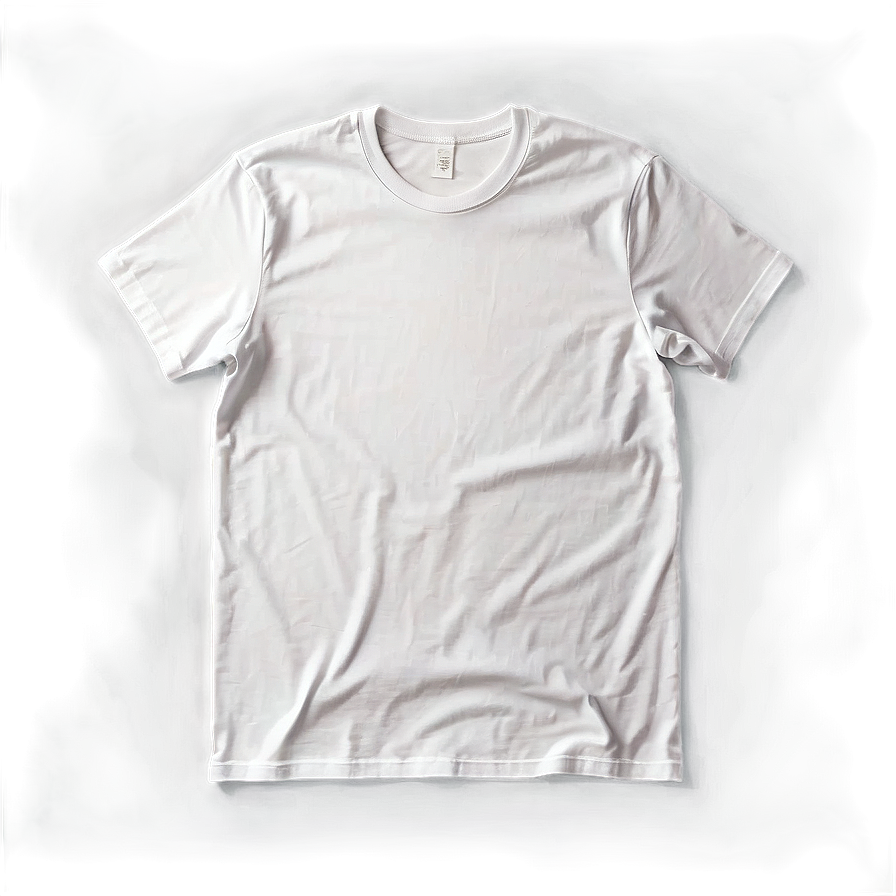 Modern White T-shirt Mockup Png 28 PNG Image