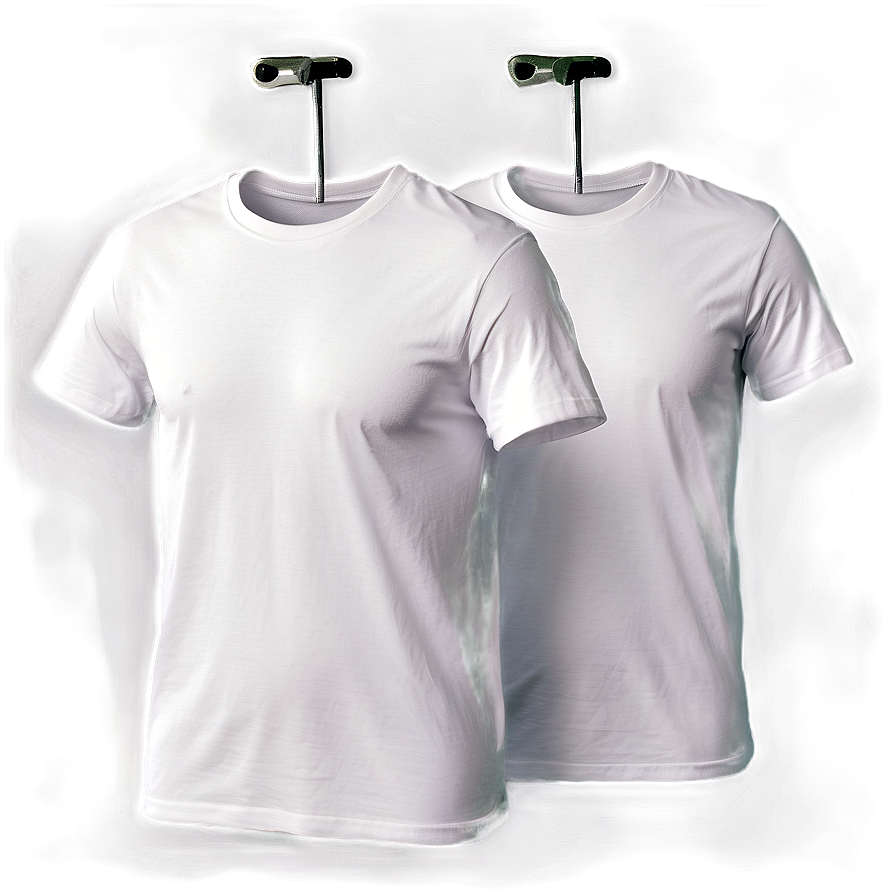 Modern White T-shirt Mockup Png Fnr PNG Image