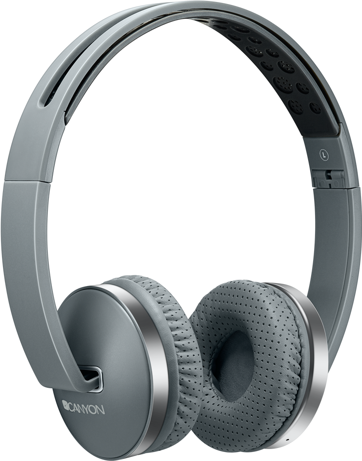 Modern Wireless Headphones PNG Image