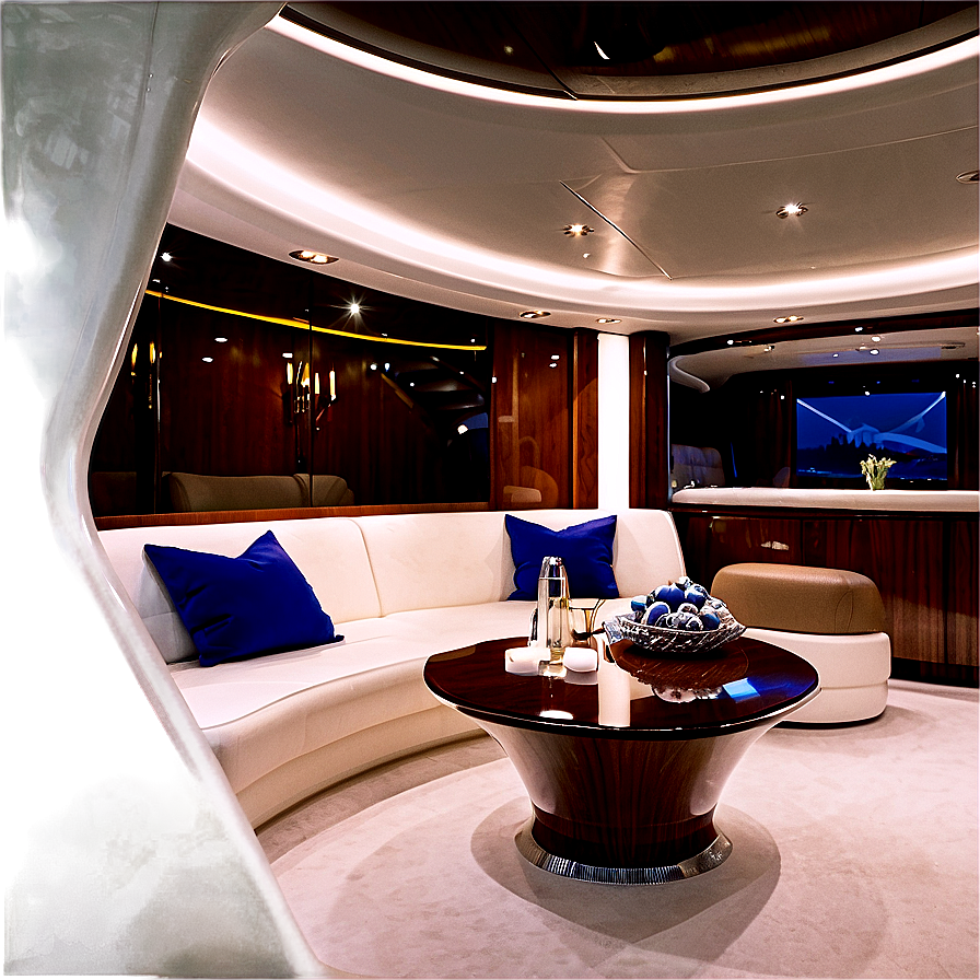 Modern Yacht Interior Design Png 12 PNG Image