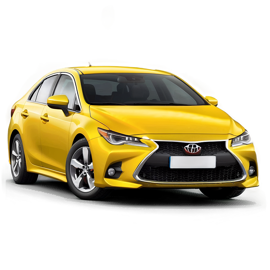 Modern Yellow Car Png Uyi PNG Image