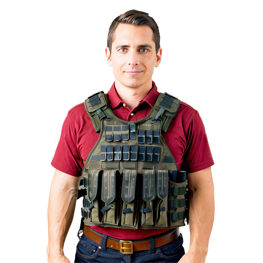 Modular Bulletproof Vest Png 06262024 PNG Image