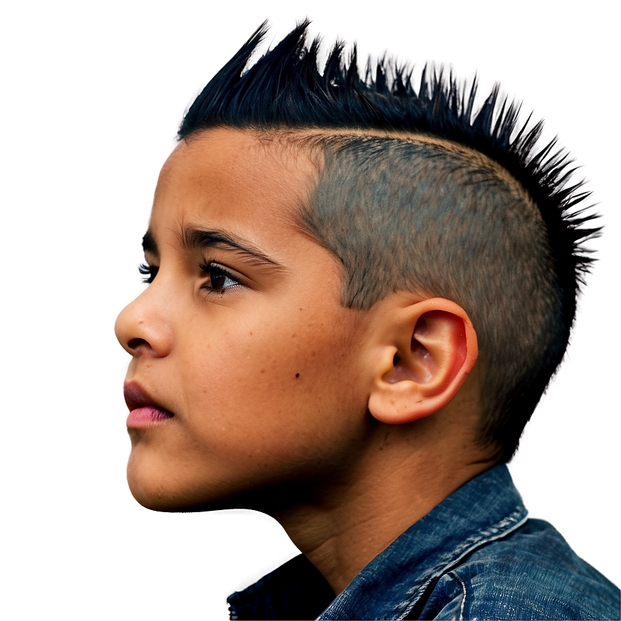 Mohawk Boy Hair Png Hoq75 PNG Image