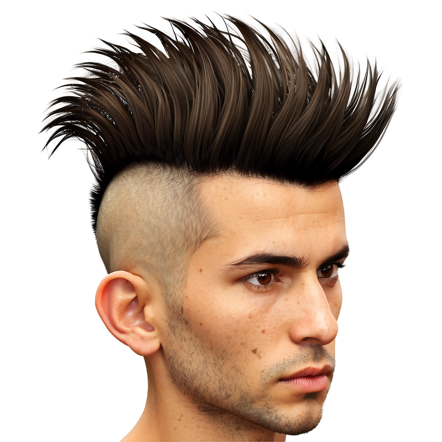 Mohawk Hair Texture Png Xjq PNG Image