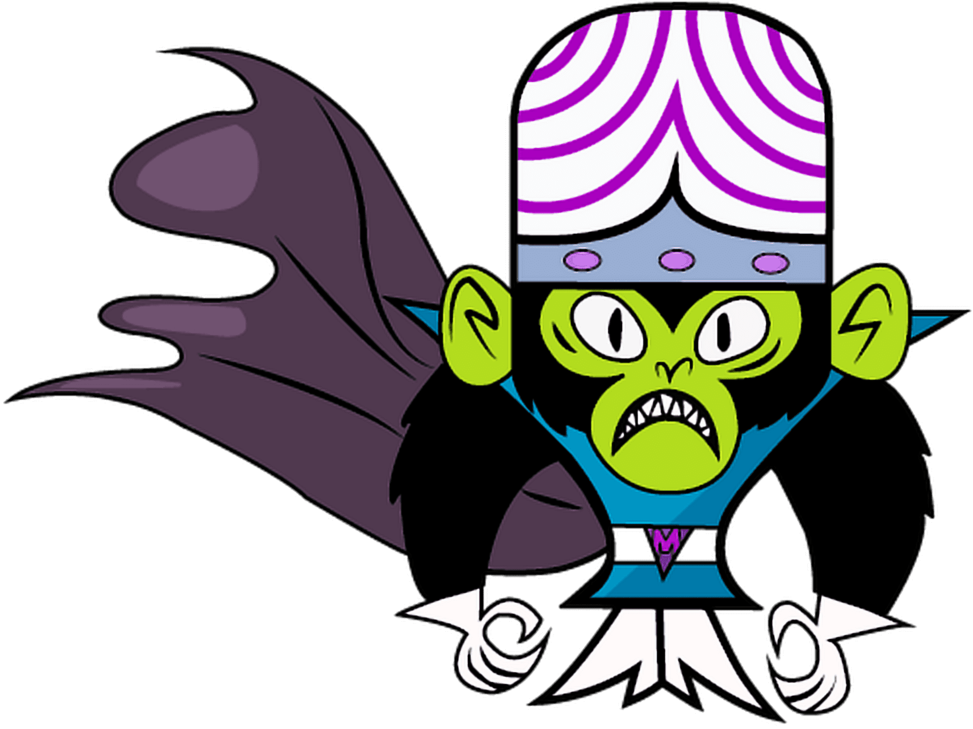 Mojo Jojo Powerpuff Villain PNG Image