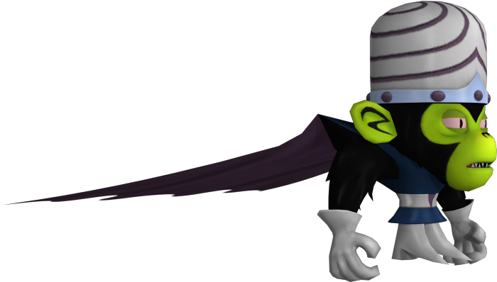 Mojo Jojo Powerpuff Villain PNG Image