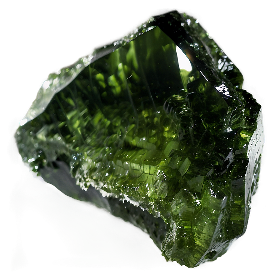 Moldavite Crystal Png Pdd PNG Image