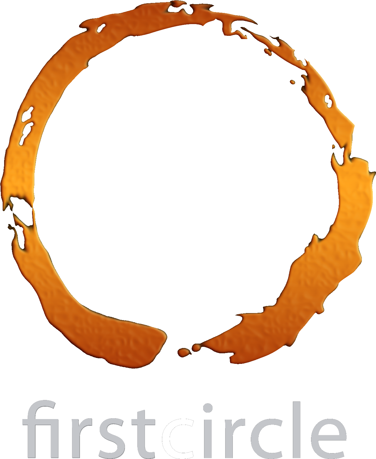 Molten Circle Logo Design PNG Image