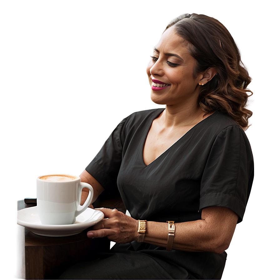 Mom Coffee Time Png Vsy38 PNG Image