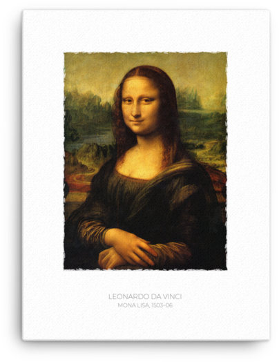 Mona Lisa Leonardo Da Vinci Classic Artwork PNG Image