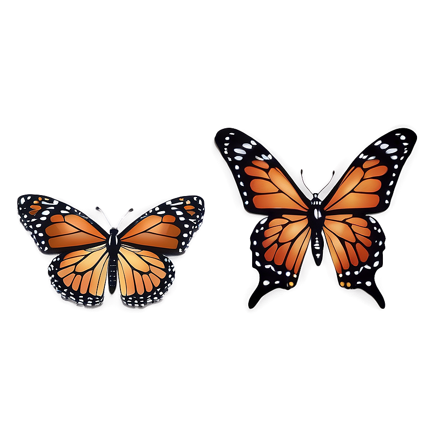 Monarch Butterflies Png 55 PNG Image