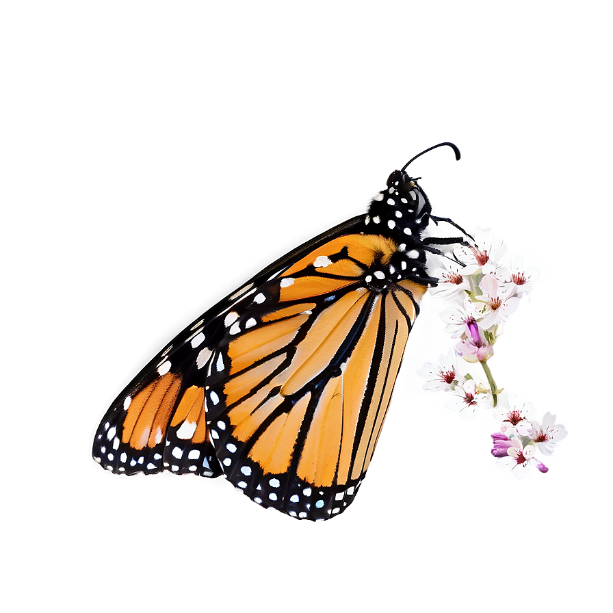 Monarch Butterfly Migration Png 05252024 PNG Image