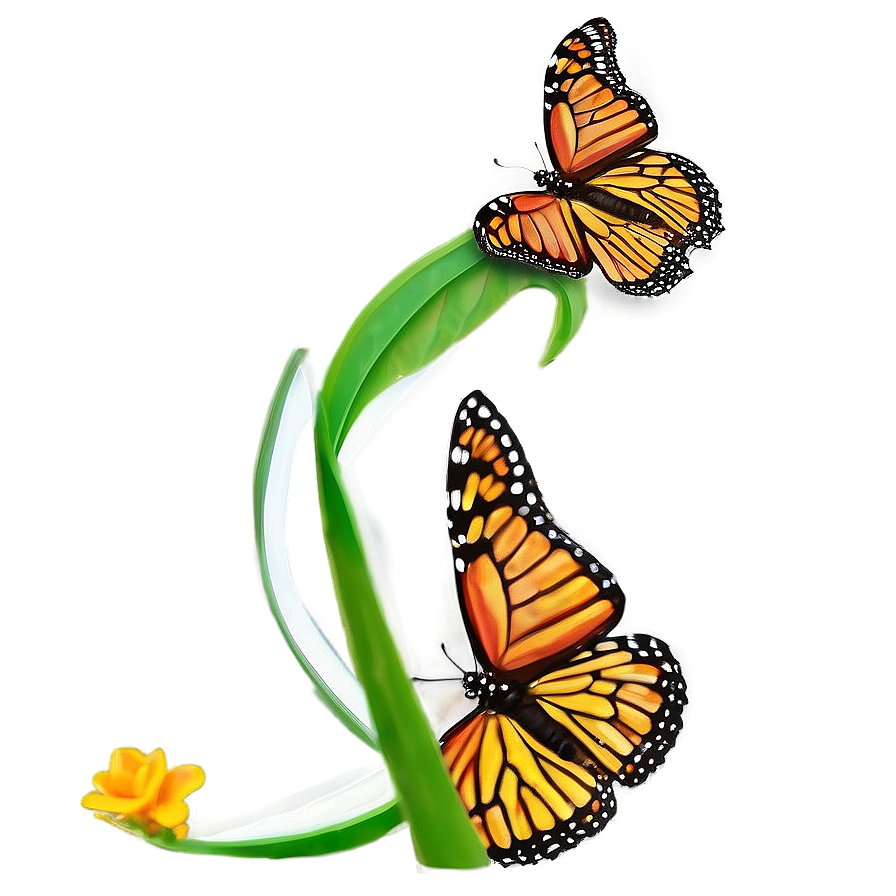 Monarch Butterfly Migration Png Oby PNG Image