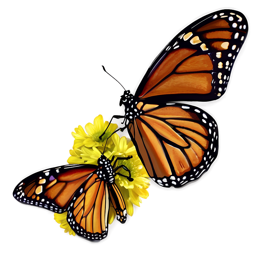 Monarch Butterfly Silhouette Png 99 PNG Image