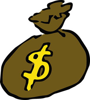 Money Bag Icon PNG Image