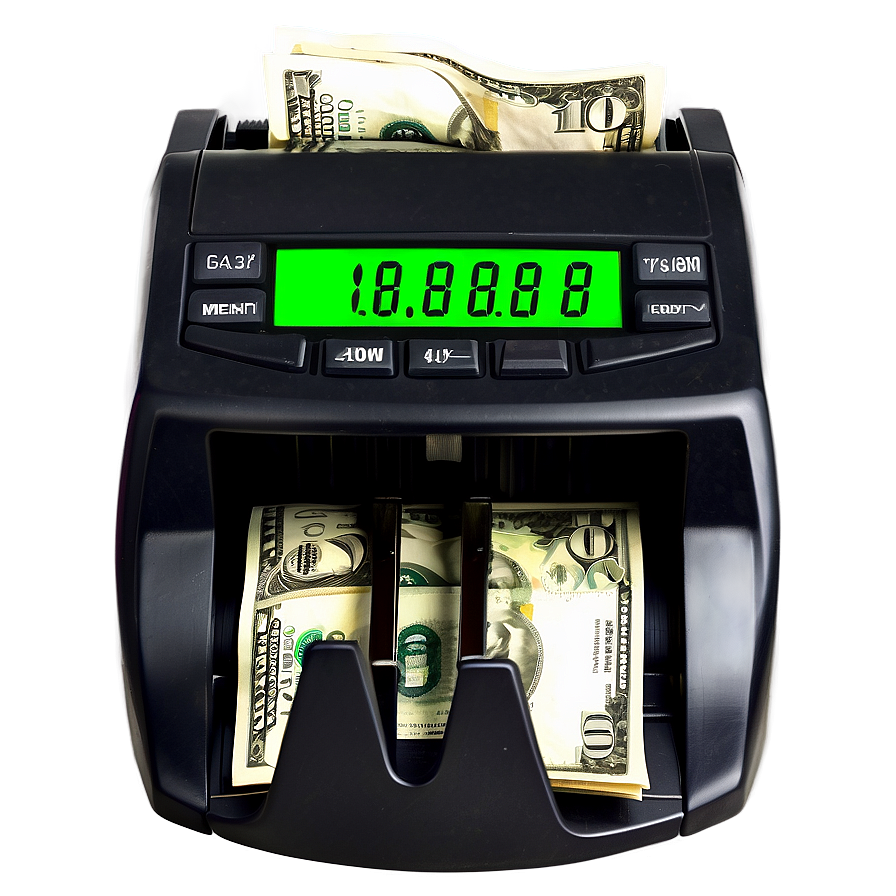 Money Counter D PNG Image