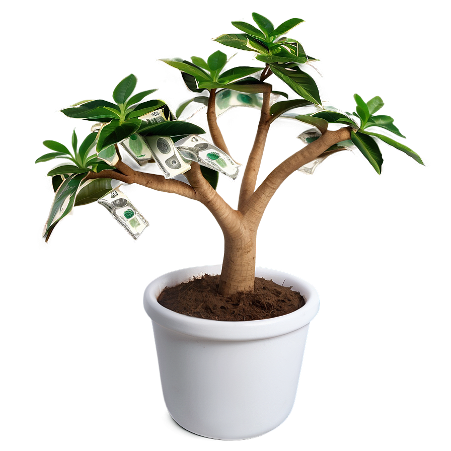 Money Tree B PNG Image