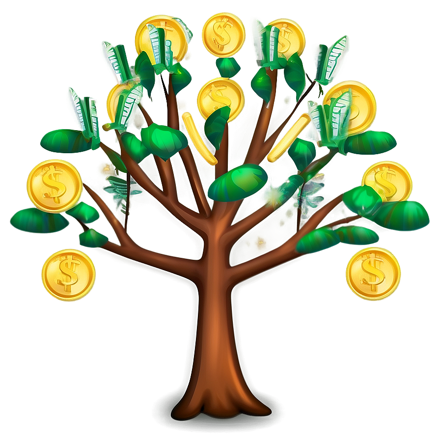 Money Tree Emoji Png 60 PNG Image