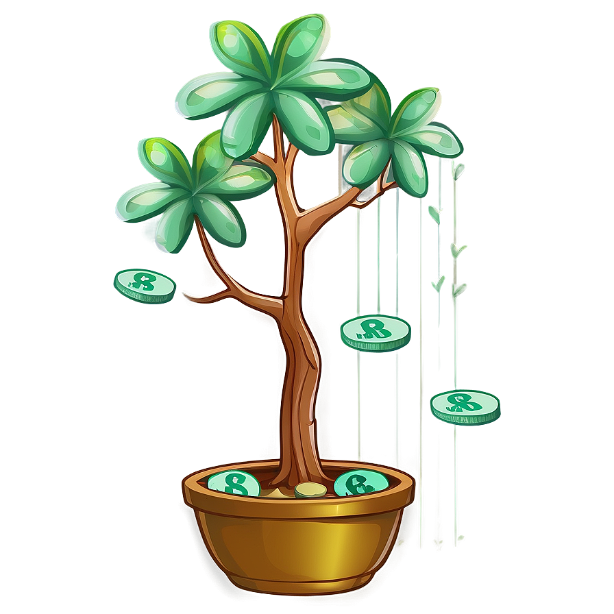 Money Tree In Landscape Png 66 PNG Image